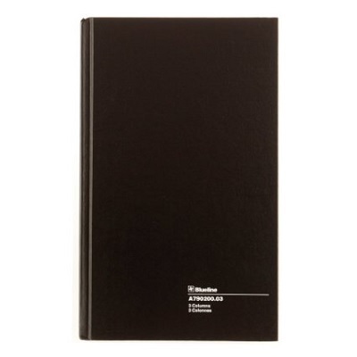 Account Book-Hard, 200 Page White 12.5X7-7/8 3 Column