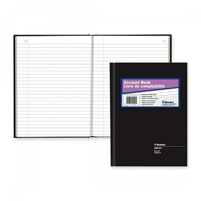 Account Book-Hard, 112 Page White 10.25X7-11/16 Record
