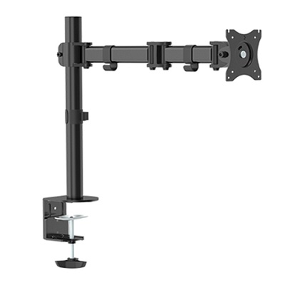 Monitor Arm-Single, Activergo, Easily Adjustable, Black