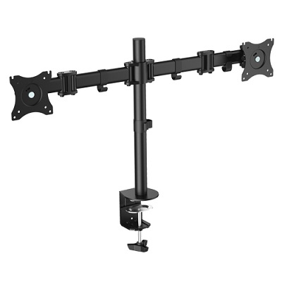 Monitor Arm-Dual, Activergo, Easily Adjustable, Black