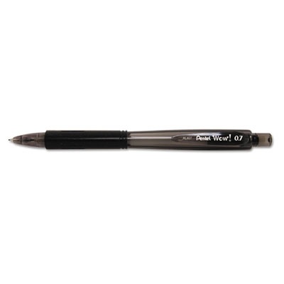 Pencil-Mechanical Wow! 0.7Mm Black,12/pk