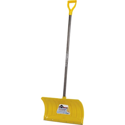 Shovel-Snow 20-3/4" Blade, 46-1/4" Handle, Yellow
