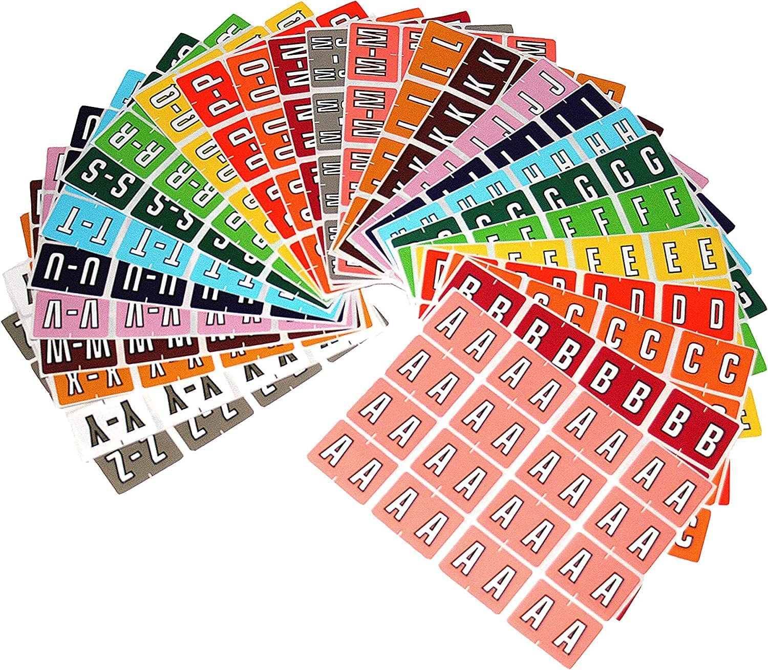 Pendaflex Datafile Compatible Labels-Alphabetic Colour Code, Starter Kit