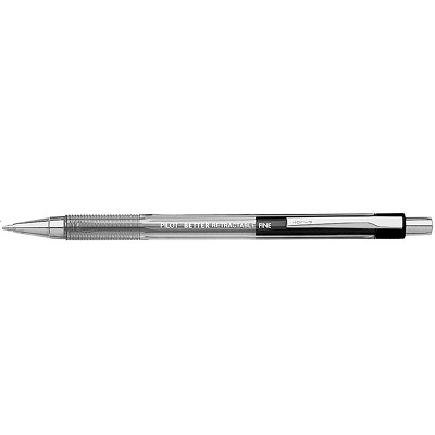 Pen-Retractable, Better Ballpoint, Fine Black,12/pk