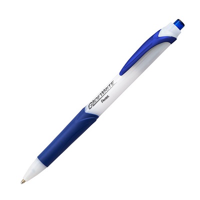 Pen-Retractable, Glide Write Ballpoint, Medium 1.0Mm Blue,12/pk