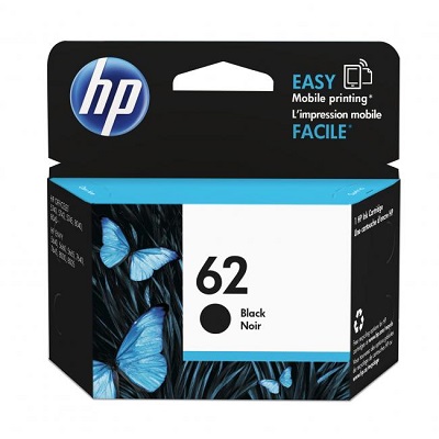 Inkjet Cartridge-Hp #62 Black