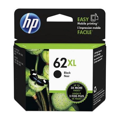 Inkjet Cartridge-Hp #62Xl Black