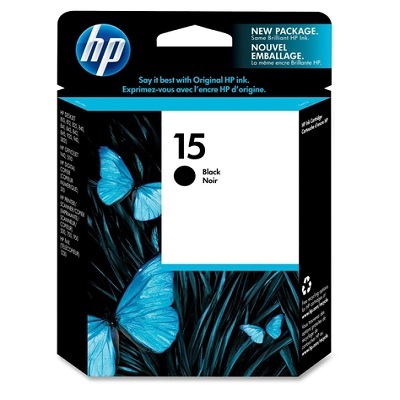 Inkjet Cartridge-Hp #15 Black