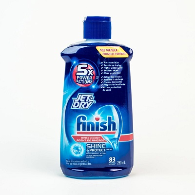 Dishwasher Rinse Aid-Finish Jet Dry, Glass Protection, 250Ml
