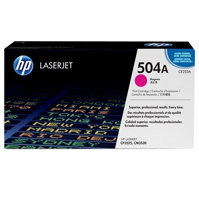 Laser Toner-Hp #504A Magenta