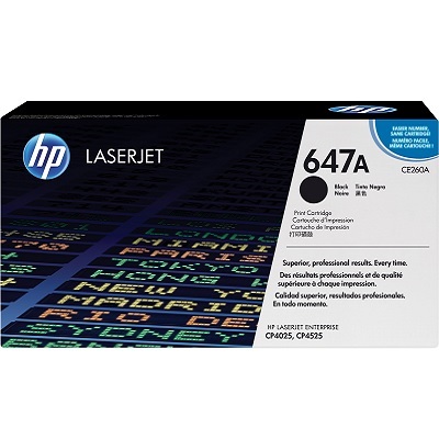 Laser Toner-Hp #647A Black