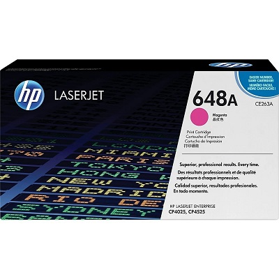 Laser Toner-Hp #648A Magenta
