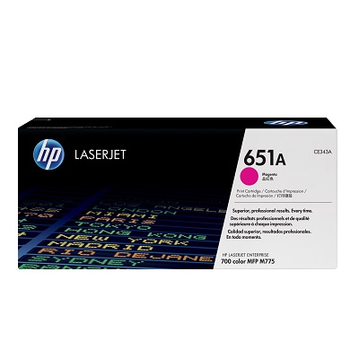 Laser Toner-Hp #651A Magenta