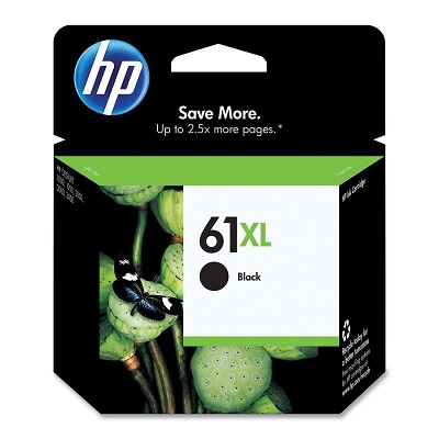 Inkjet Cartridge-Hp #61Xl Black High Yield