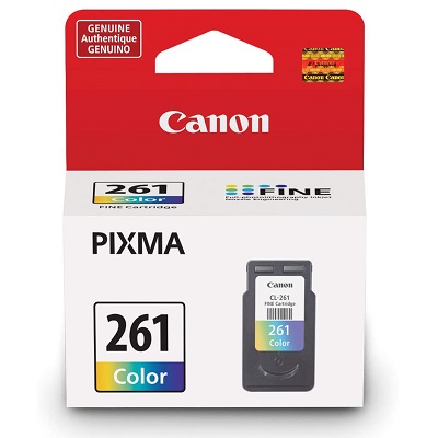 Inkjet Cartridge-Canon #Cl261 Colour -3725C001