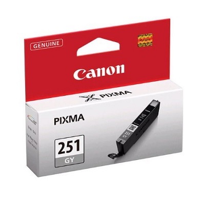 Ink Tank-Canon #Cli251Gy Grey -6517B001