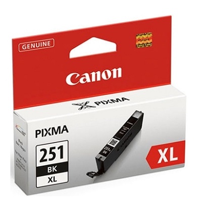 Ink Tank-Canon #Cli251Xlb Black High Yield -6448B001