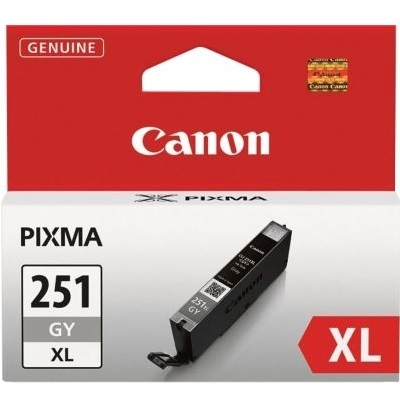 Ink Tank-Canon #Cli251Xlgy Grey High Yield -6452B001