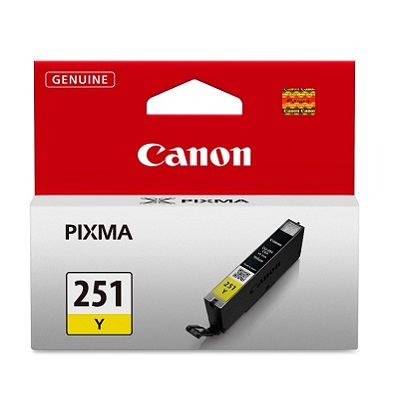 Ink Tank-Canon #Cli251Y Yellow -6516B001