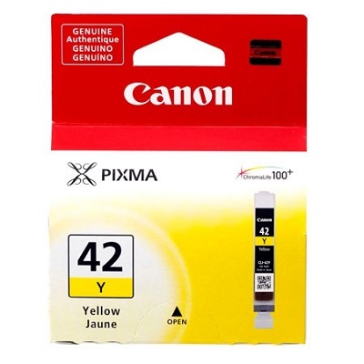 Inkjet Cartridge-Canon #Cli42Y Yellow -6387B002