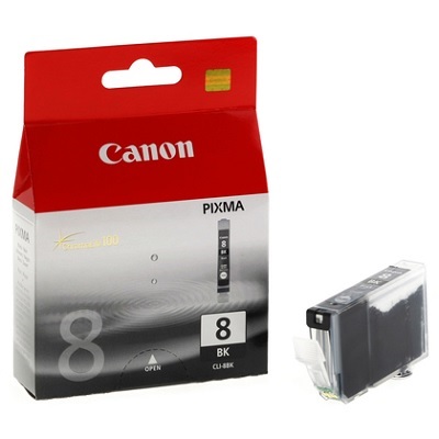 Ink Tank-Canon #Cli8Bk Black -0620B002