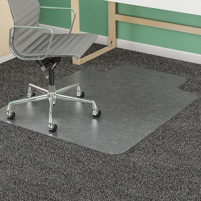 Chairmat-Supermat Medium Pile 45X53 With Lip