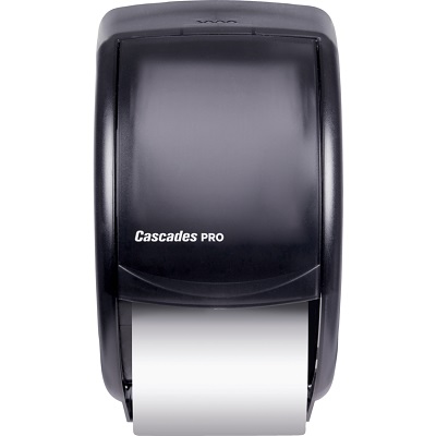 Toilet Paper Dispenser-Cascade Pro Double Roll, Grey