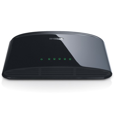 Switch-Desktop D-Link 5 Port 10/100 Unmanaged