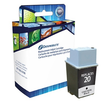 Inkjet Cartridge-Hp #20 C6614Dc Compatible, Black