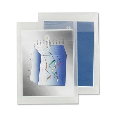 Envelope-Poly, Top Opening 13.25X9.75 Clear