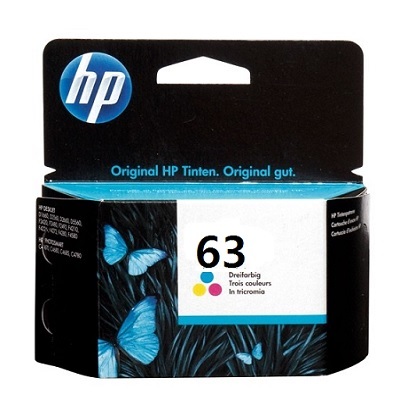 Inkjet Cartridge-Hp #63 Colour