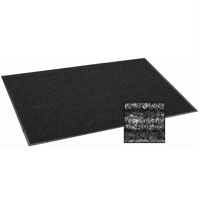 Mat-Floortex Eco Runner Wiper/Scraper 48X72 Charcoal