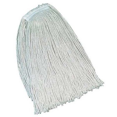 Mop Head-Wet, Value Pro Cotton, 24 Oz. White