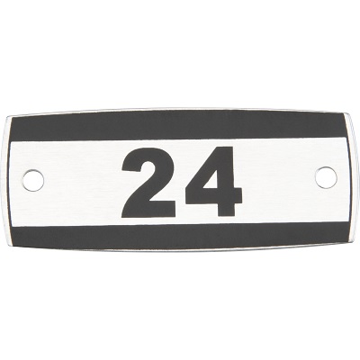 Locker Accessory-Number Plate Set, 1-25