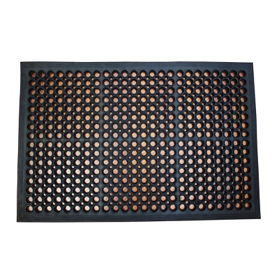 Mat-Floortex Opentop Drainage Anti-Fatigue 30X60" Black