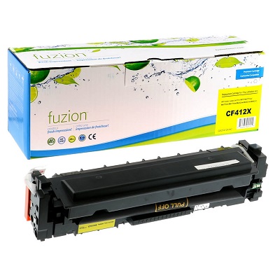 Laser Toner-Hp #410X Cf412X Compatible, Yellow