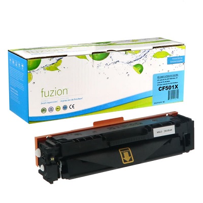 Laser Toner-Hp #202X Cf501X Compatible, Cyan