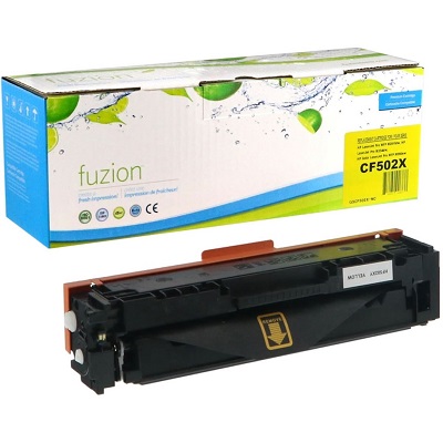 Laser Toner-Hp #202X Cf502X Compatible, Yellow
