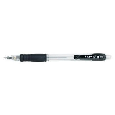 Pencil-Mechanical G-2 Grip 0.5Mm Black,12/pk