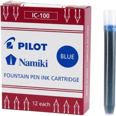Ink Cartridge-Pilot Universal Fountain, Blue 6/Box