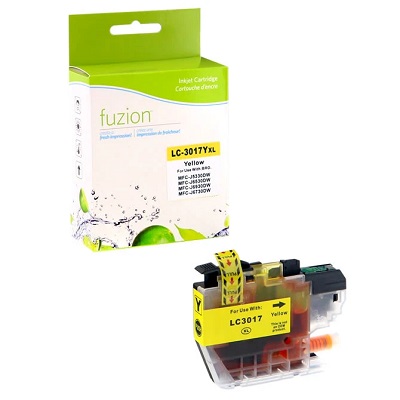 Inkjet Cartridge-Brother Lc3017Y Compatible, Yellow