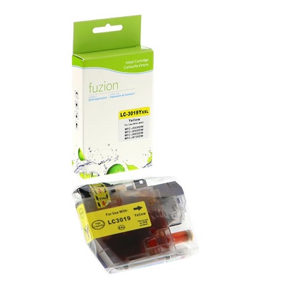 Inkjet Cartridge-Brother Lc3019Y Compatible, Yellow
