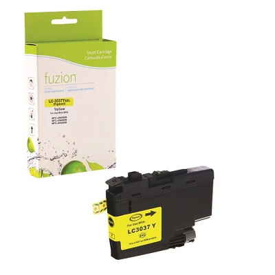 Inkjet Cartridge-Brother Lc3037Y Super Hy Compatible, Yellow