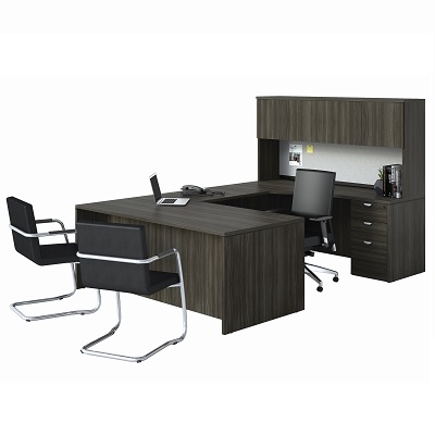 Workstation-Innovations U-Shaped, Grey Dusk