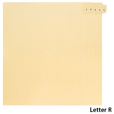 Legal Index-Buff R 11X8.5 1/25 Cut