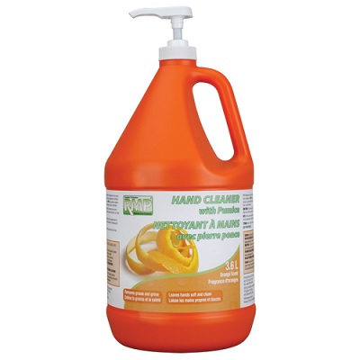 Hand Cleaner-Orange Pumice, 3.6L. Orange Citrus Fragrance