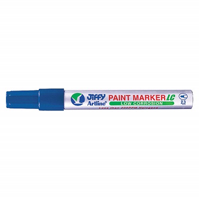 Marker-Paint, Artline, Low Corrosion, Bullet Tip, Blue,12/pk