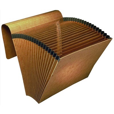 File-Expanding, Kraft W/Flap, Letter. A-Z
