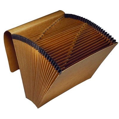 File-Expanding, Kraft W/Flap, Letter, 1-31