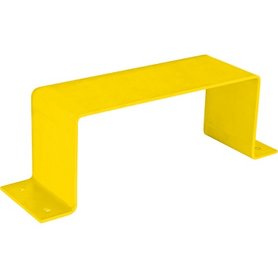 Wheel Chock Wall Bracket-Yellow